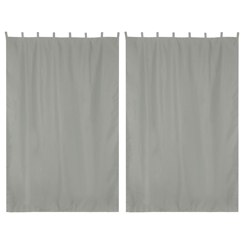 2ct/Pack Tab Top Curtain Panel for Porch, Doors 54x96