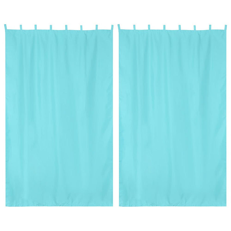 2ct/Pack Tab Top Curtain Panel for Porch, Doors 54x96