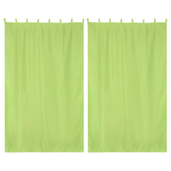 2ct/Pack Tab Top Curtain Panel for Porch, Doors 54x96