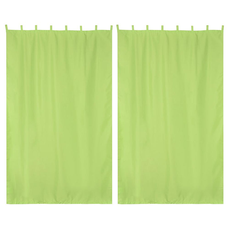2ct/Pack Tab Top Curtain Panel for Porch, Doors 54x96