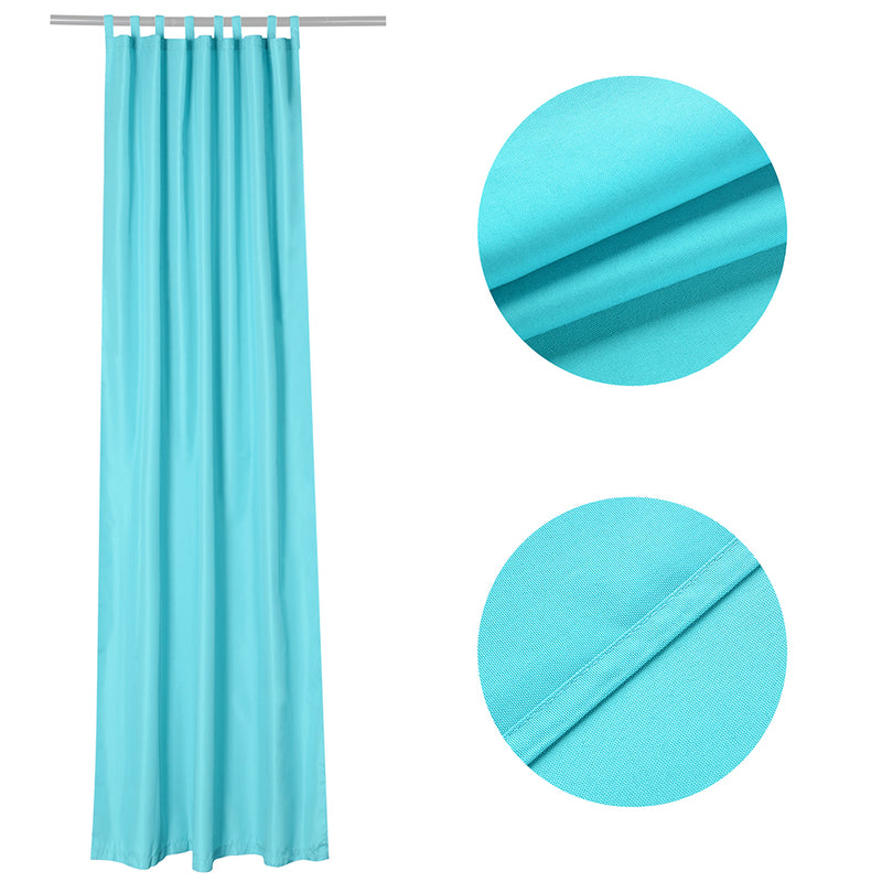 Tab Top Curtain Panel for Porch, Pergola 54x108 2ct/Pack