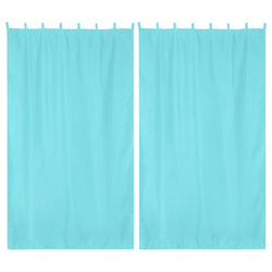 Tab Top Curtain Panel for Porch, Pergola 54x108 2ct/Pack
