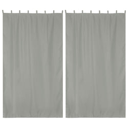 Tab Top Curtain Panel for Porch, Pergola 54x108 2ct/Pack