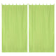Tab Top Curtain Panel for Porch, Pergola 54x120 2ct/Pack