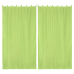 Tab Top Curtain Panel for Porch, Pergola 54x120 2ct/Pack