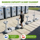 TheDisplayOutlet Foot Pump Hand Wash Station with Waste Tank 4.5gal+6.3gal Image