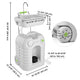 TheDisplayOutlet Foot Pump Hand Wash Station Adjustable Height 12gal Image