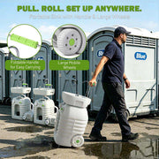 TheDisplayOutlet Foot Pump Hand Wash Station Adjustable Height 12gal Image
