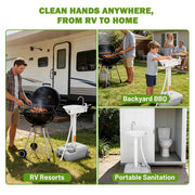 TheDisplayOutlet 5Gal Electric Portable Concession Sink for Mobile Food Vendors Image