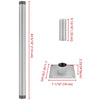 Poles for Shade Sails (Post, Base, Extension & D-Ring Clamp)