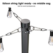 TheDisplayOutlet Poles for Shade Sails (Post, Base & D-Ring Clamp) Image