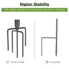 10ft Pole for Outdoor String Lights Shade Planters