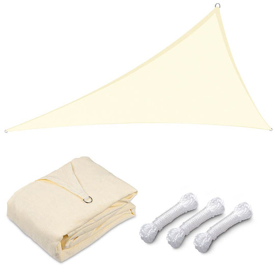 Triangle Sun Shade Patio Shade Sail Deck Shade 20x20x20