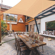Rectangle Shade Sail Patio Deck Shade 13x19