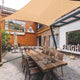 Rectangle Shade Sail Patio Deck Shade 13x19