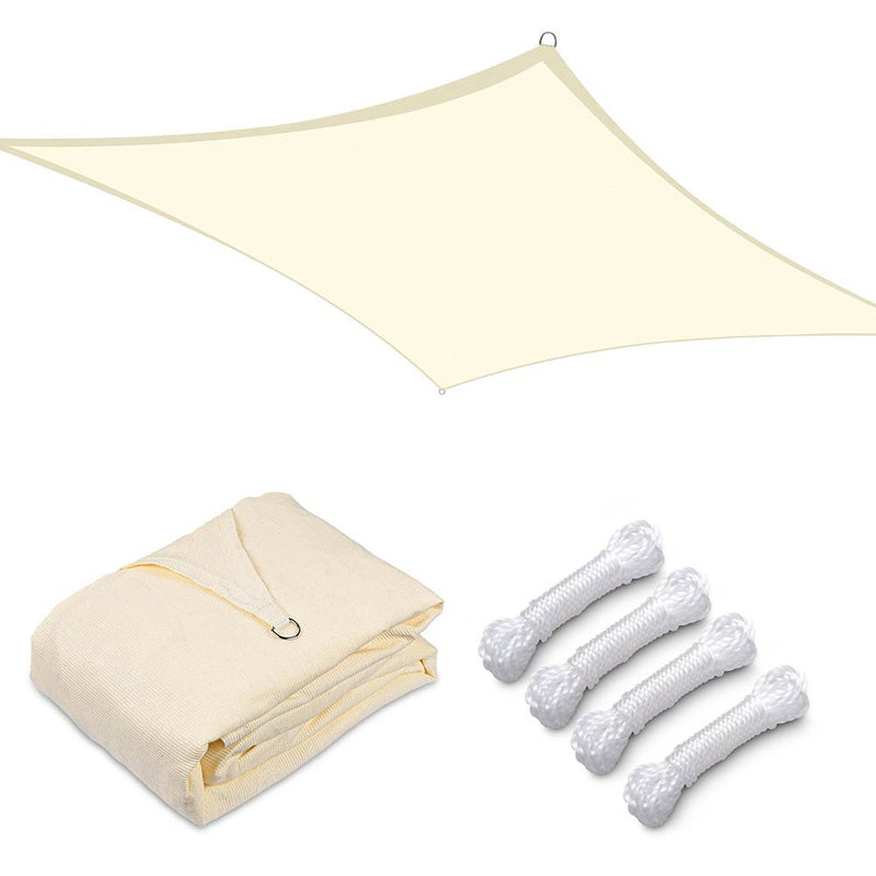 Rectangle Shade Sail Patio Deck Shade 13x19