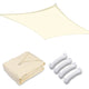 Square Sun Sail Patio Deck Shade Sail 12x12