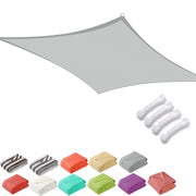 Square Sun Sail Patio Deck Shade Sail 12x12