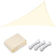 Triangle Shade Sail Patio Shade 25x25x25