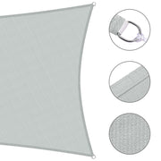 Rectangle Shade Sail Patio Deck Shade 7x13
