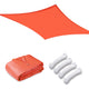 Rectangle Shade Sail Patio Deck Shade 7x13
