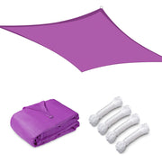 Rectangle Shade Sail Patio Deck Shade 8x10