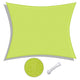 Rectangle Shade Sail Patio Deck Shade 8x10