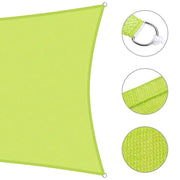 Rectangle Shade Sail Patio Deck Shade 8x10