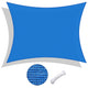 Rectangle Shade Sail Patio Deck Shade 23x20