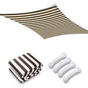 Rectangle Shade Sail Patio Deck Shade 23x22