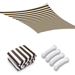 Rectangle Shade Sail Patio Deck Shade 23x22