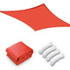 Rectangle Shade Sail Patio Deck Shade 23x22