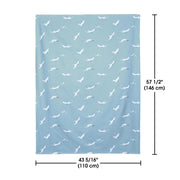 Rectangle Tablecloths Waterproof Beach Mat 43"x57"