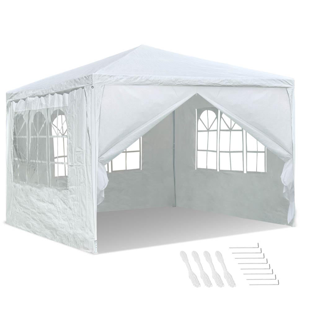 party tents 10x10 10x10 Outdoor Party Tent with Sides