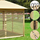 Pop Up Gazebo with Netting 11x11 ft