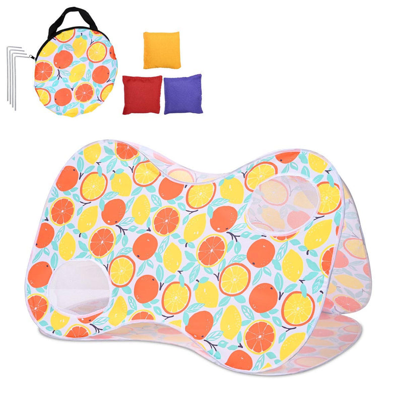 Fabric Bean Bag Toss Billboard (2 Holes) for Tradeshow