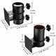 Patio Umbrella Mount, Wall Mount, Deck Mount for D2 5/16" Poles