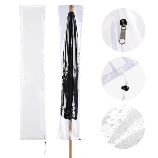 large zippered patio umbrella cover Tan Shoulder Strap Size Umbrella Covers,Patio Waterproof Market Parasol