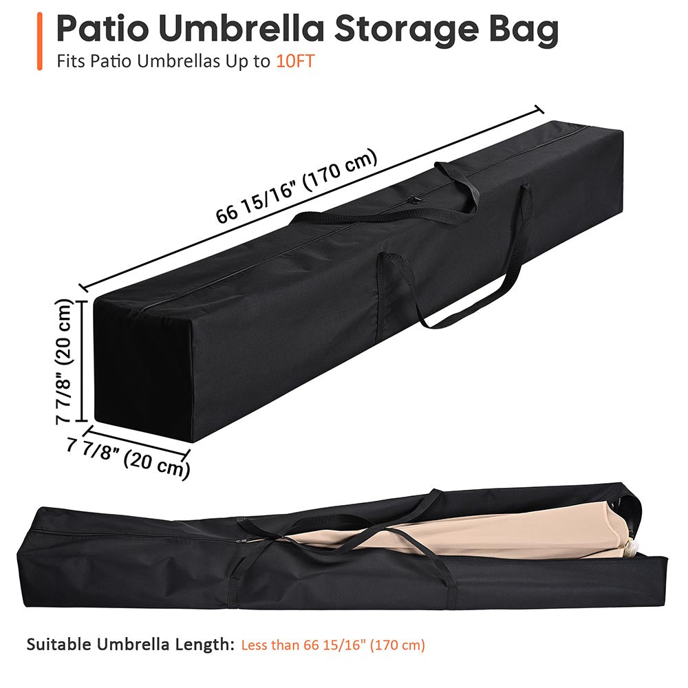 Patio Umbrella Bag Beach Umbrella Carry Bag 7-10ft (67 Patio Umbrella Bag Beach Umbrella Carry Bag 7-10ft (67
