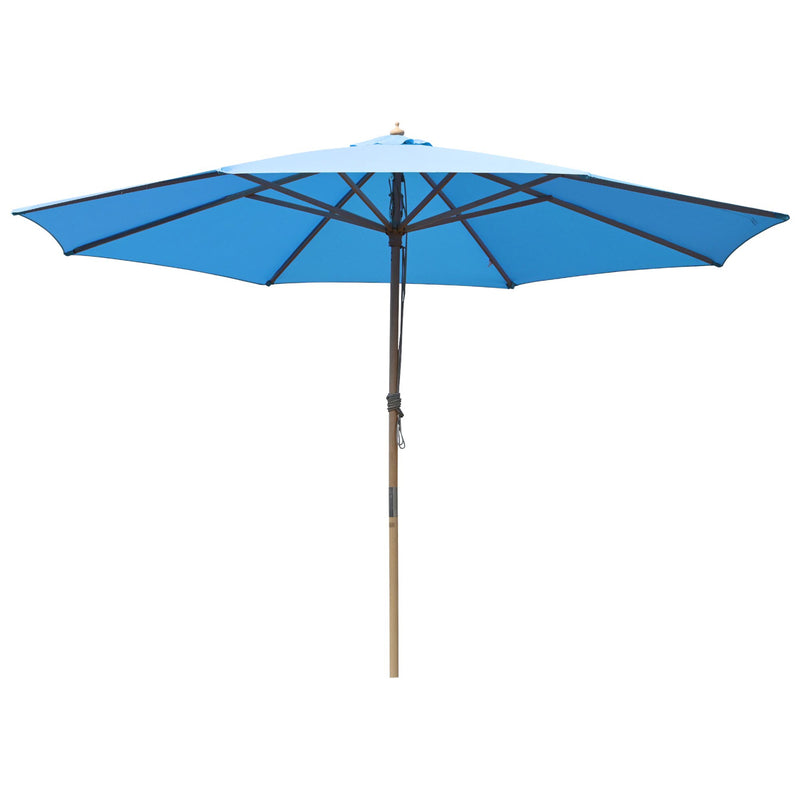 Patio Umbrella Wooden 13ft 8-Rib