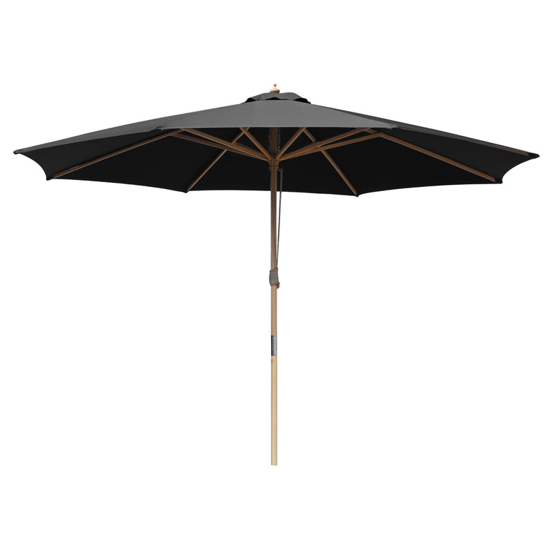 Patio Umbrella Wooden 13ft 8-Rib