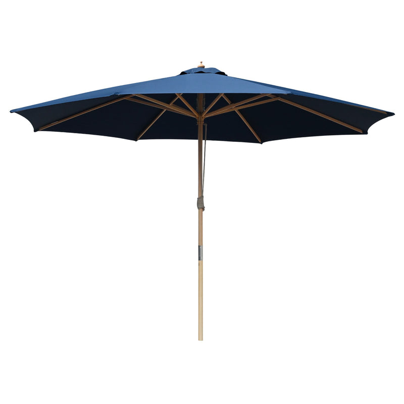 Patio Umbrella Wooden 13ft 8-Rib
