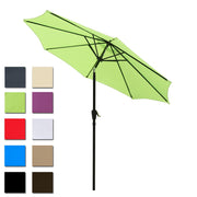 Patio Umbrella Tilt Metal 9ft 8-Rib