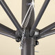 Patio Umbrella Metal 13ft 8-Rib