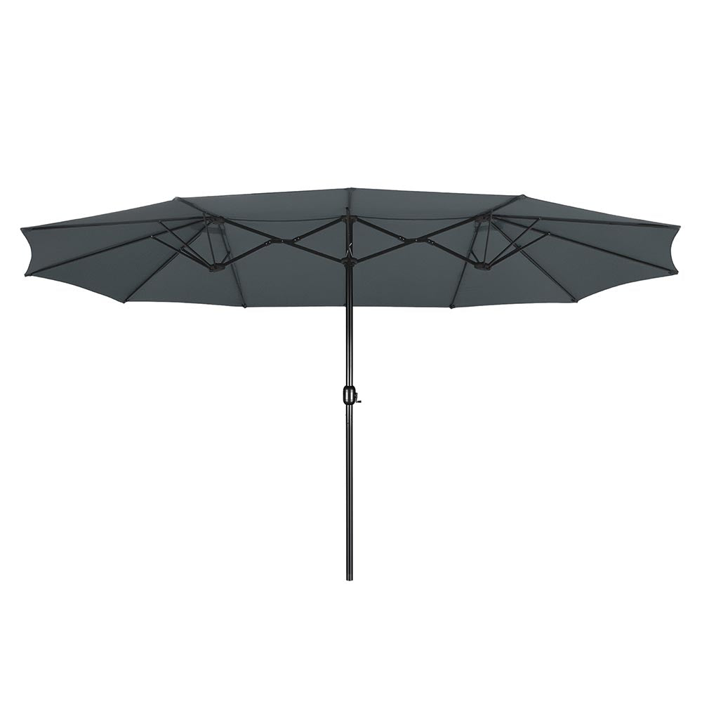 6 x 9 rectangular patio umbrella Rectangular Patio Umbrella Metal 15x9ft