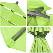 Patio Umbrella Tilt 3-Tiered 10ft 8-Rib