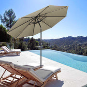 TheDisplayOutlet Patio Umbrella Tilt 9ft 8-Rib 220 gsm Canopy UV50+ Image