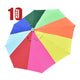 TheDisplayOutlet Patio Umbrella Canopy 8ft 8-Rib, Rainbow(10ct.) Image