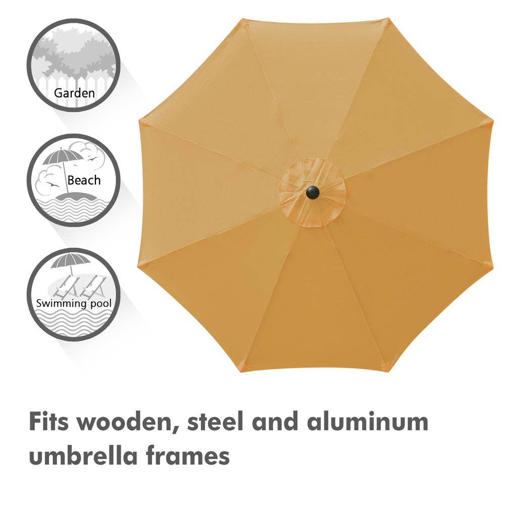 Patio Umbrella Canopy 10ft 8-Rib