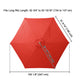 Patio Umbrella Canopy 9ft 6-Rib